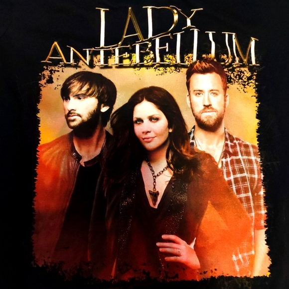 LADY ANTEBELLUM CONCERT T-Shirt Size Small - Picture 2 of 3